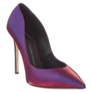NIB...Beautiful Giuseppe Zanotti Silk Pumps sz 38